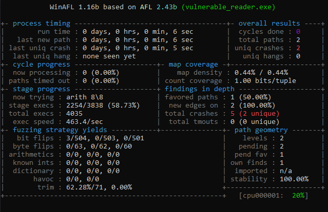 The art of fuzzing: Windows Binaries